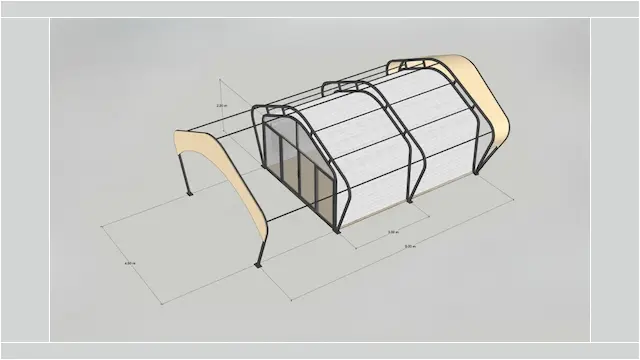 glamping tent design details