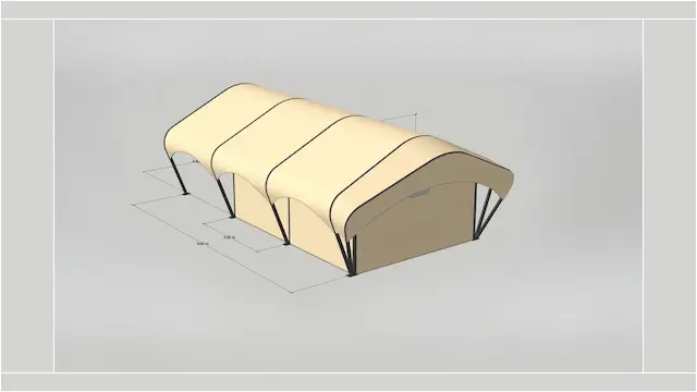 glamping tent design details