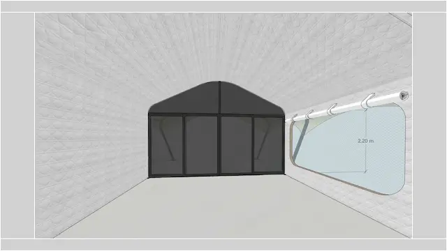 glamping tent design details